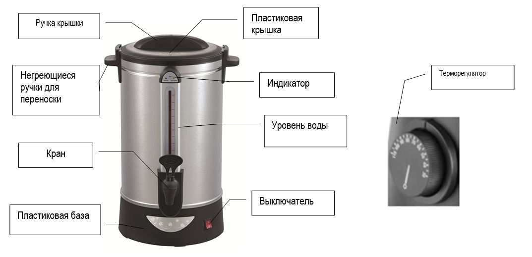 кипятильник EKSI схема