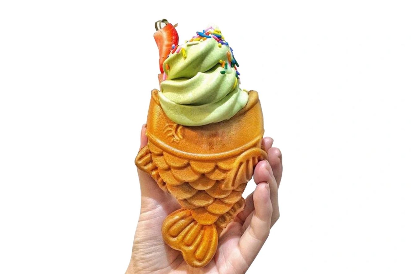 вафельница рыбки